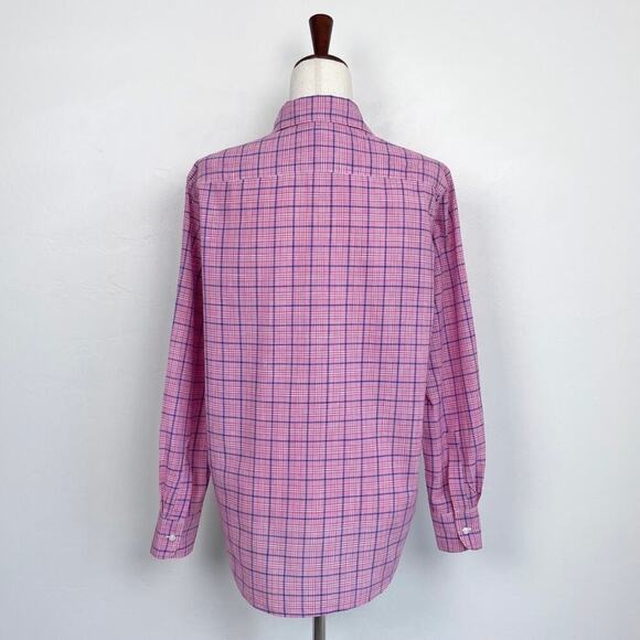 Frank & Eileen Italian Cotton Plaid Eileen Relaxed Fit Button-Up Shirt - Picture 8 of 11